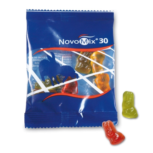 Werbegeschenk zu Ostern Mini Tüte mit Fruchtgummi